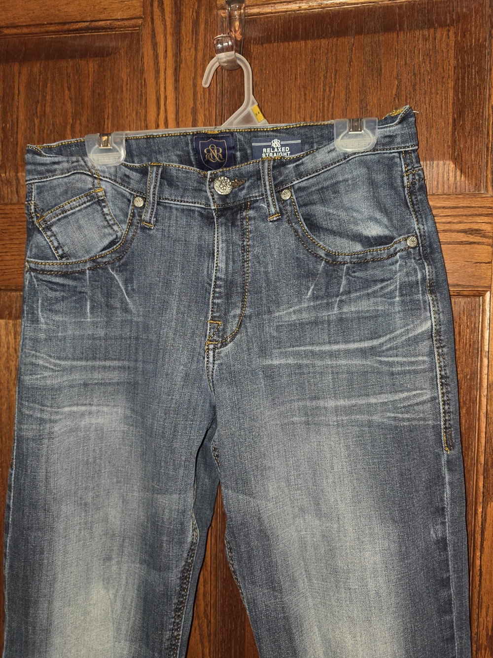 Rock & Republic Mens Relaxed Straight Jeans
